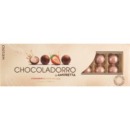 Кон­фе­ты «Mieszko» Chocoladorro, с начинкой из клубники и игристого вина, 174 г