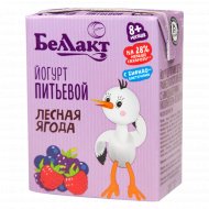 Йогурт питьевой «Беллакт» лесная ягода, 2.6%, 210 г