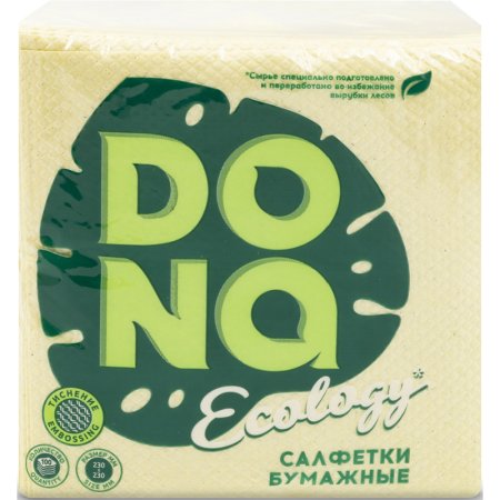 Салфетки бумажные «Dona», 100 шт