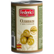 Оливки «Federici» с косточкой, 300 г