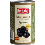 Маслины «Federici» крупные, без косточки, 350 г