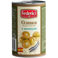 Оливки «Federici» с анчоусом, 300 г