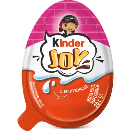 Яйцо шоколадное «Kinder Joy» для девочек, с игрушкой, 20 г
