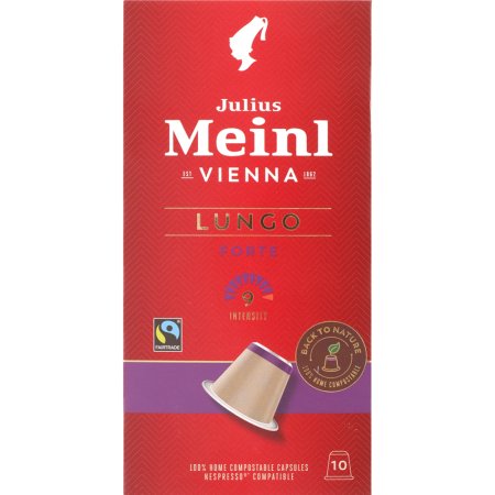 Кофе в капсулах «Julius Meinl Lungo Forte Bio» 5.6х10 капсул, 560 г