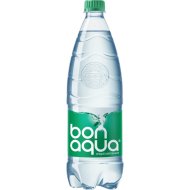 Вода питьевая «Bon-aqua» среднегазированная 1 л.