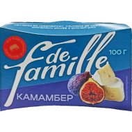 Сыр мягкий «Camembert de famille» с белой плесенью, 50%, 100 г