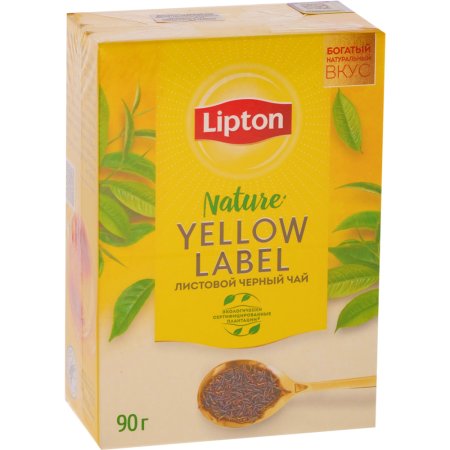 Чай «LIPTON» (черн., лист.) 90г