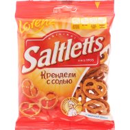 Мини-крендели «Saltletts» с солью классические, 60 г