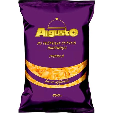Макаронные изделия «Algusto» улитки группа А, 400 г