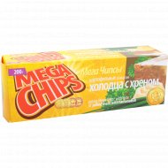 Чипсы картофельные «Mega Chips» холодец с хреном, 200 г.