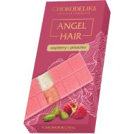 Шоколад белый «Chokodelika» angel hair начинка малина-фисташка, 150 г