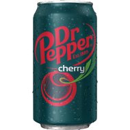 Напиток сильногазированный «Dr. Pepper» вишня, 0.33 л.