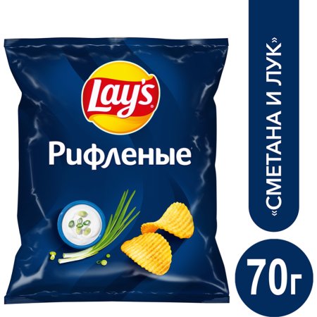 Чипсы «LAY`S» (сметана/лук) 70г