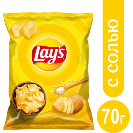 Чипсы «Lay's» с солью, 70 г