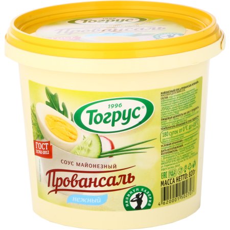 Майонез «Провансаль» нежный, 820 г.