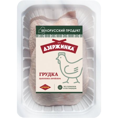 Грудка цыпленка-бройлера «Дзержинка» замороженная, 1 кг