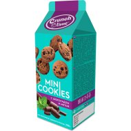 Печенье «Crunch Time» сдобное с мятой и шоколадными дропсами, 130 г