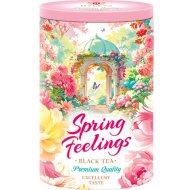 Чай «Hyleys» spring feelings, ротонда, черный, крупный лист, 80 г