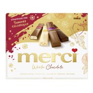 Набор шоколадных конфет «Merci» ассорти зимних вкусов, 250 г