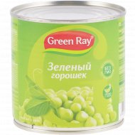 Горошек зеленый «Green Ray» 425 г