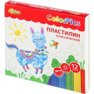 Пластилин классический «№1School» 12 цветов, 240 г