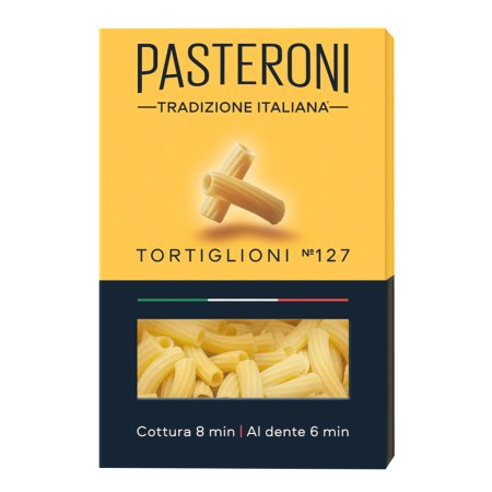 Макаронные изделия «Pasteroni» tortiglioni №127, 400 г.