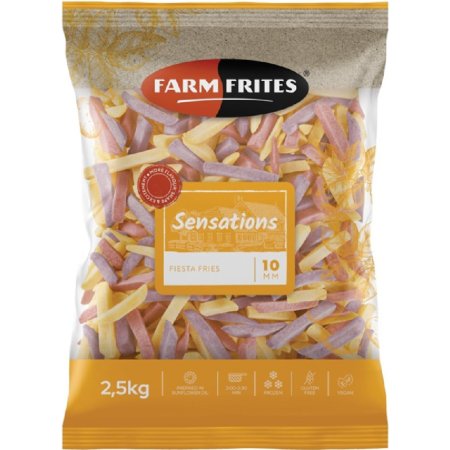 Картоф.фри«FARM FRITES»(цв.картоф)2.5кг