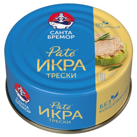 Икра трески «Pate» 90 г.