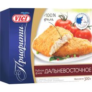 Минтай «Дальневосточное» филе в панировке, замороженное, 300 г