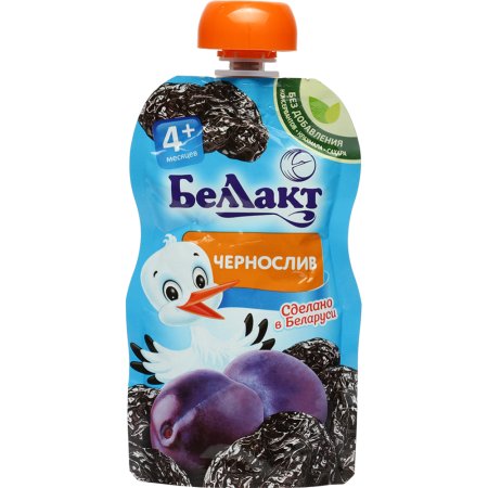 Пюре «Беллакт» чернослив, 90 г.