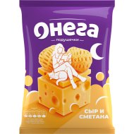 Снеки «Онега» сырные подушечки, со вкусом сметаны и сыра, 70 г