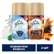 Набор освежителей воздуха «Glade» свежесть белья + нежность кашемира