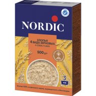 Хлопья 4 вида зерновых «Nordic», 500 г