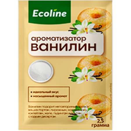 Ароматизатор «Ecoline» ванилин, 25 г