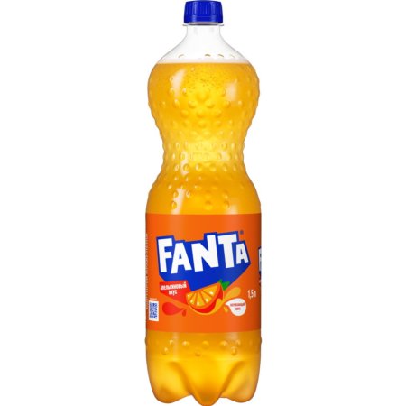 Напиток безалкогольный газированный «Fanta» со вкусом апельсина, 1.5 л