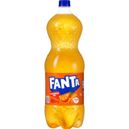 Напиток безалкогольный газированный «Fanta» со вкусом апельсина, 2 л