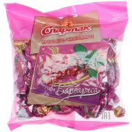 Карамель леденцовая «Спартак» со вкусом барбариса, 200 г.