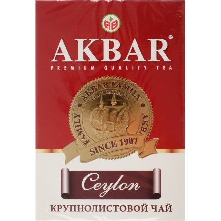 Чай черн. «AKBAR»(Ceylon/к/л)100г