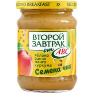 Десерт фруктовый «Второй Завтрак» с семенами чиа и куркумой, 250 г