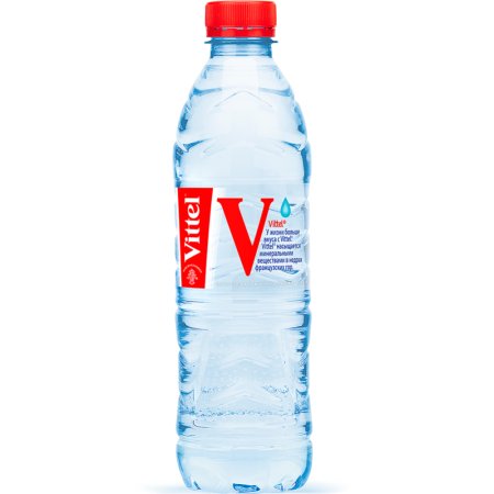 Вода минеральная «Vittel» негазированная 0.5 л.