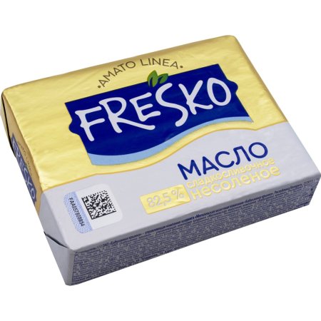 Масло«FRESKO AMATO LINEA»(c/с,82.5%)160г