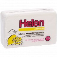 Мыло хозяйственное отбеливающее «Helen» лимон, 72%, 200 г.