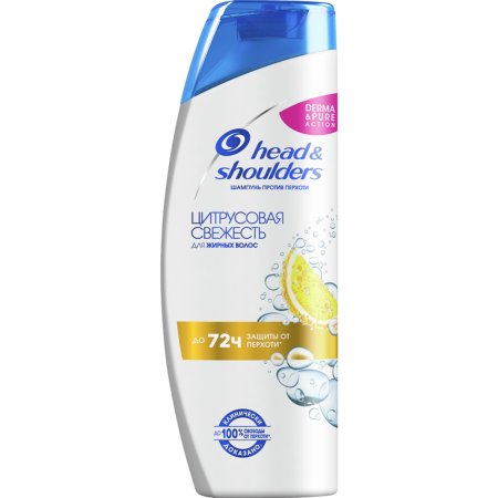 Шампунь «Head&Shoulders» цитрусовая свежесть, 200 мл.