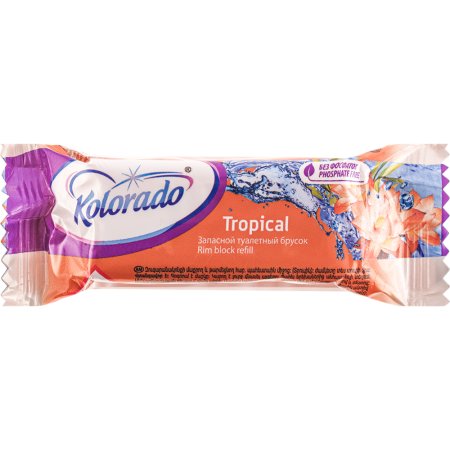 Туалетный блок «Kolorado» тропический запах, 40 г.