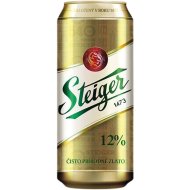 Пиво «Steiger» светлое, фильтрованное, 0.5 л