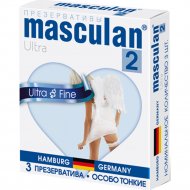 Презервативы «Masculan» ultra 2, особо тонкие, 3 шт.