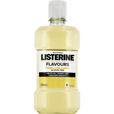 Ополаскиватель для рта «Listerine» flavours fresh lime & mint, 500 мл