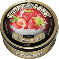 Леденцы «Candy Lane» клубника со сливками, 200 г