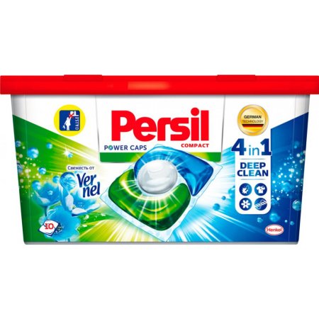 Капсулы для стирки «Persil» свежесть вернеля, 10 шт