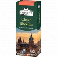 Чай чёрный «Ahmat Tea» классичекий, 25 пакетиков.
